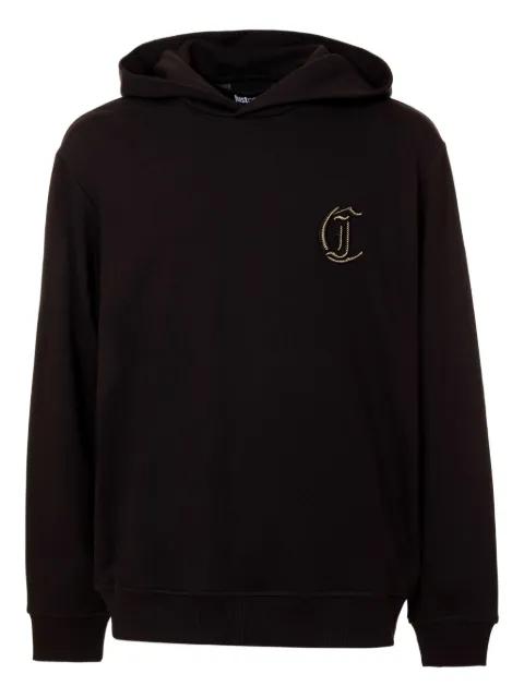 logo-patch hoodie by JUST CAVALLI
