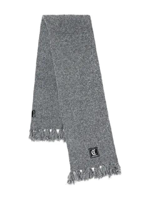 logo-patch scarf by JUST CAVALLI