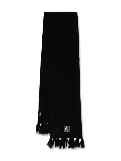 logo-patch scarf by JUST CAVALLI