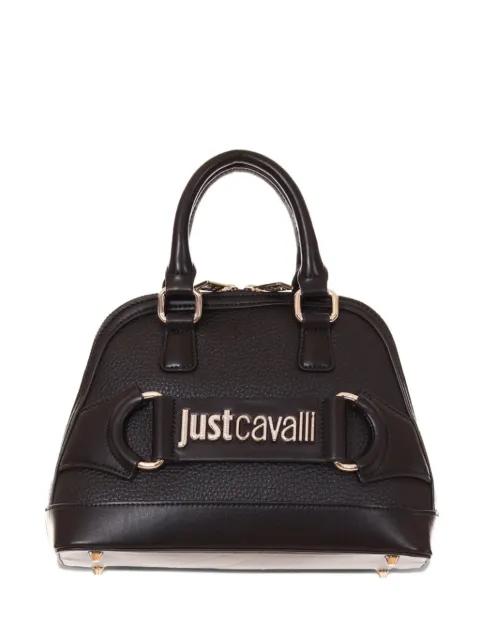 logo-plaque tote bag by JUST CAVALLI