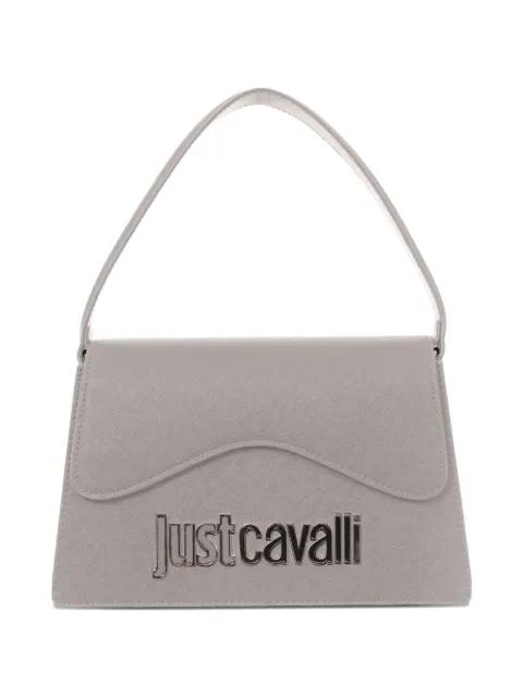 logo-plaque tote bag by JUST CAVALLI