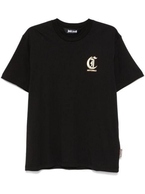 logo-print T-shirt by JUST CAVALLI