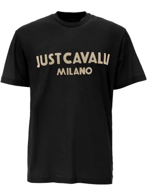 logo-print T-shirt by JUST CAVALLI