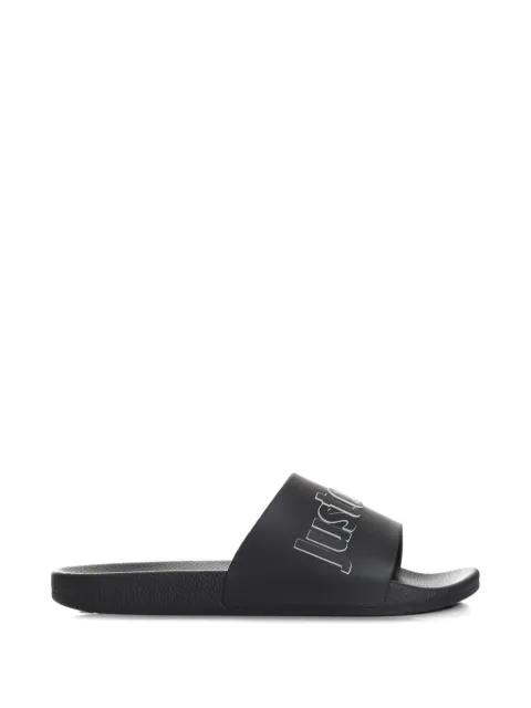 logo-print slides by JUST CAVALLI