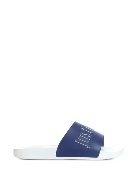 logo-print slides by JUST CAVALLI