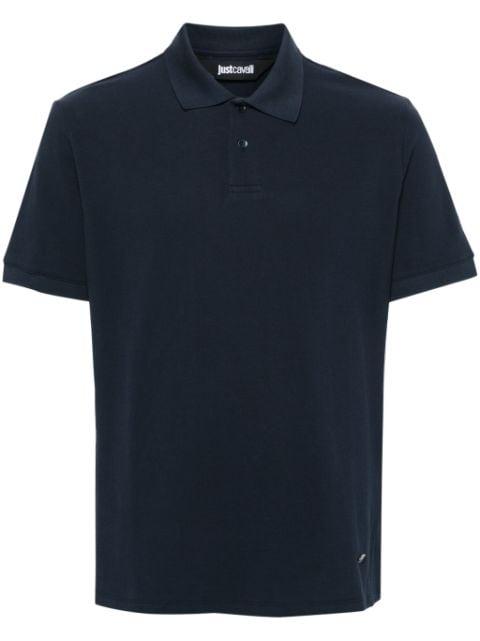 piqué-weave polo shirt by JUST CAVALLI