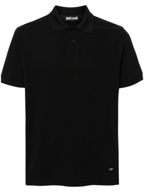 piqué-weave polo shirt by JUST CAVALLI