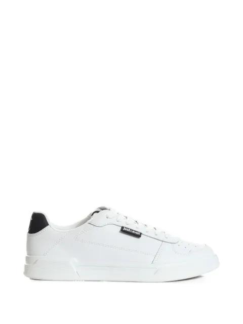 round-toe perforated sneakers by JUST CAVALLI