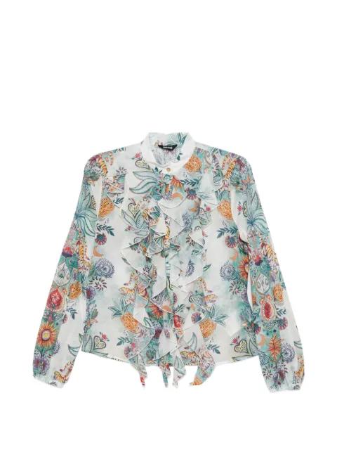 ruffled blouse by JUST CAVALLI