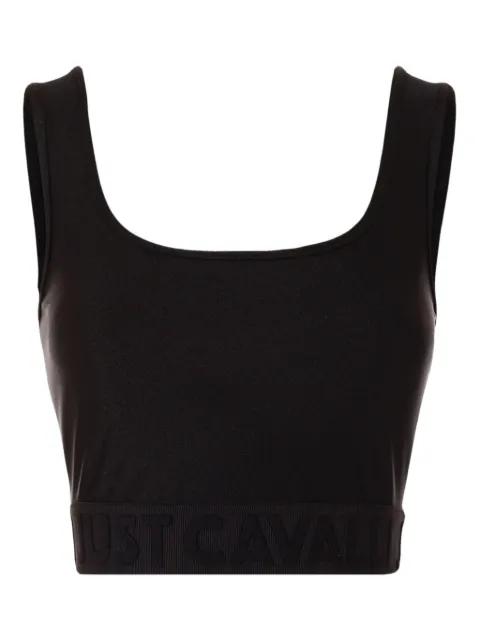 scoop-neck top by JUST CAVALLI
