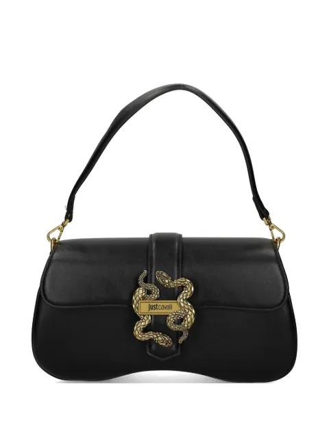 snake-detail shoulder bag by JUST CAVALLI