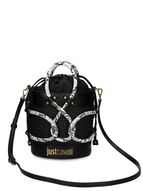 snake-pattern bucket bag by JUST CAVALLI