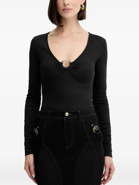 v-neck top by JUST CAVALLI