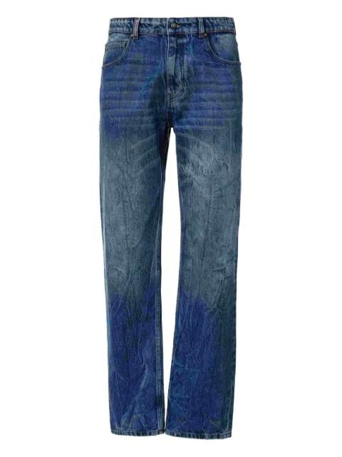 whiskering jeans by JUST CAVALLI