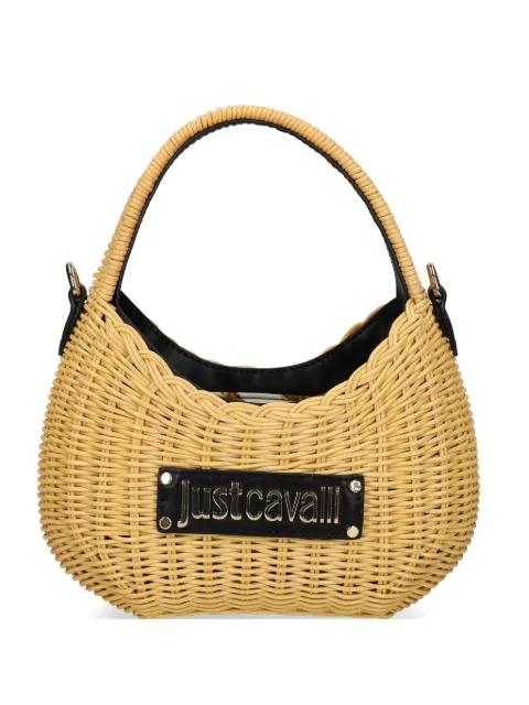 woven tote bag by JUST CAVALLI