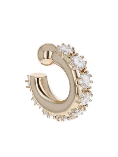 crystal-embellished ear cuff by JUSTINE CLENQUET