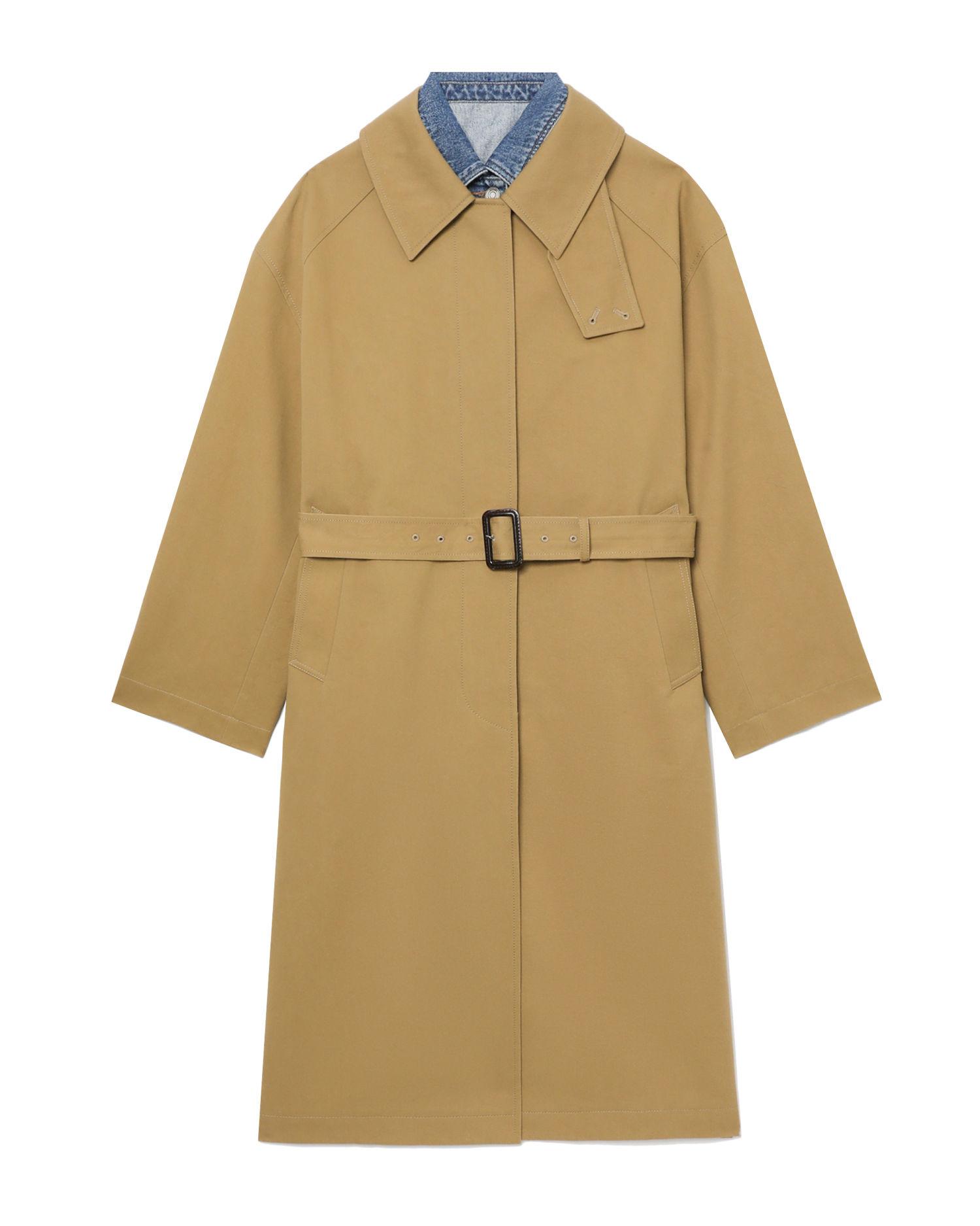 Belted overcoat by JUUN.J