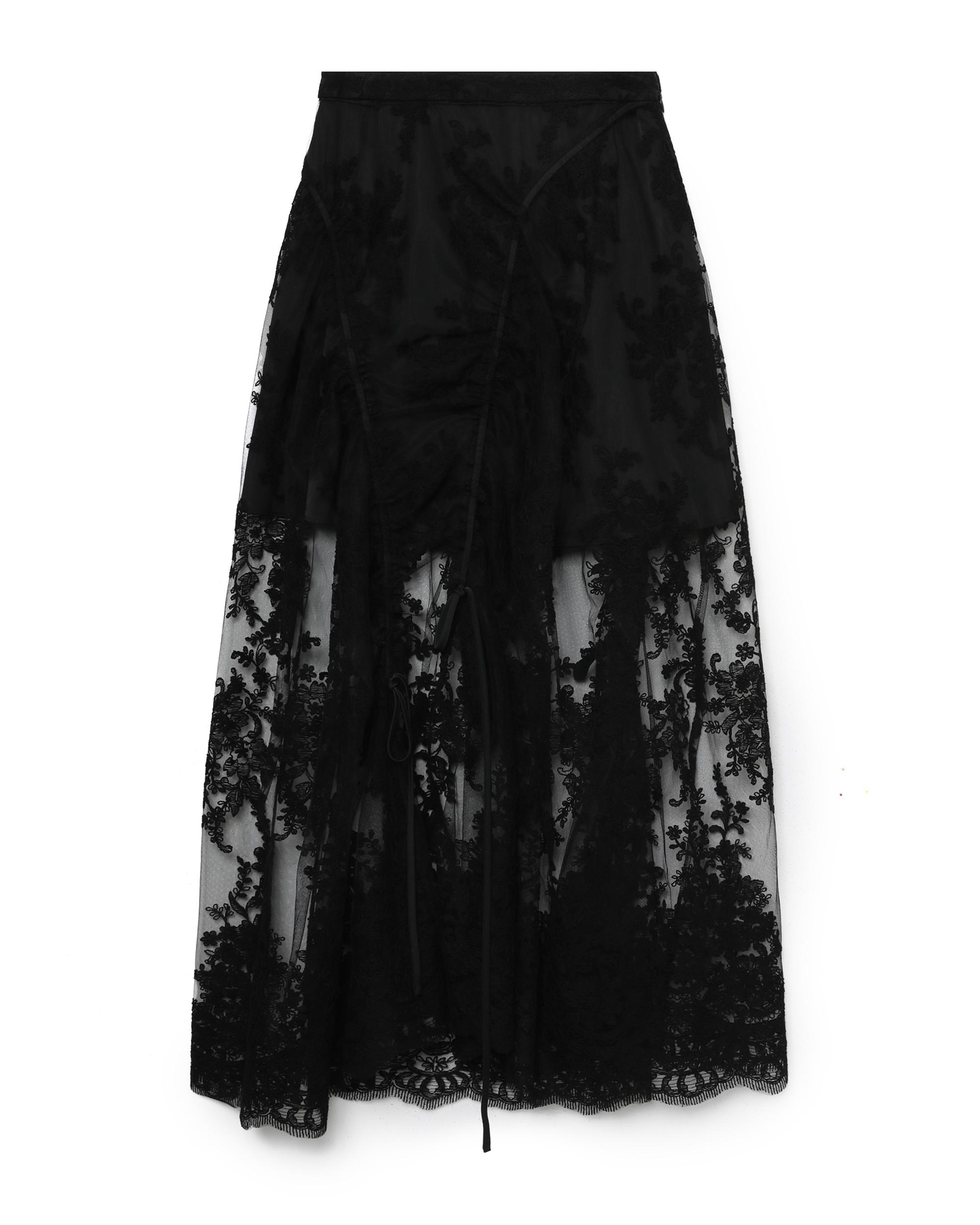 Lace maxi skirt by JUUN.J