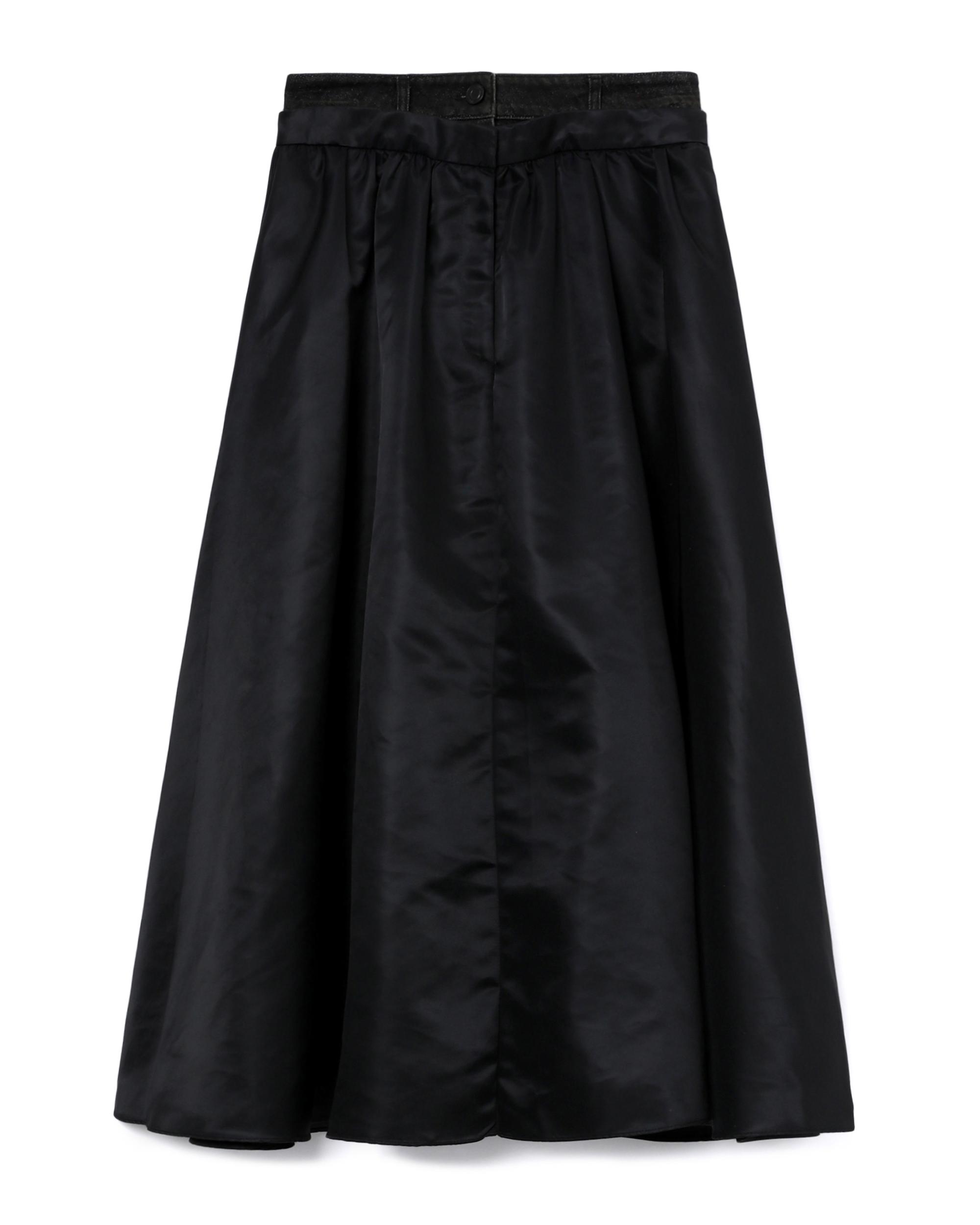 Layered midi skirt by JUUN.J