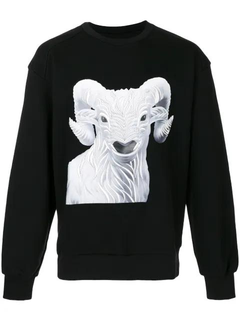 Ram embroidered sweatshirt by JUUN.J