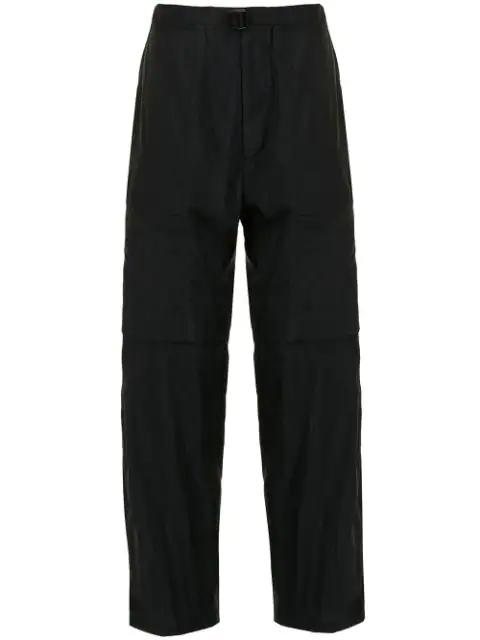 belted-waist cargo trousers by JUUN.J