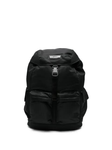 buckle-detail backpack by JUUN.J
