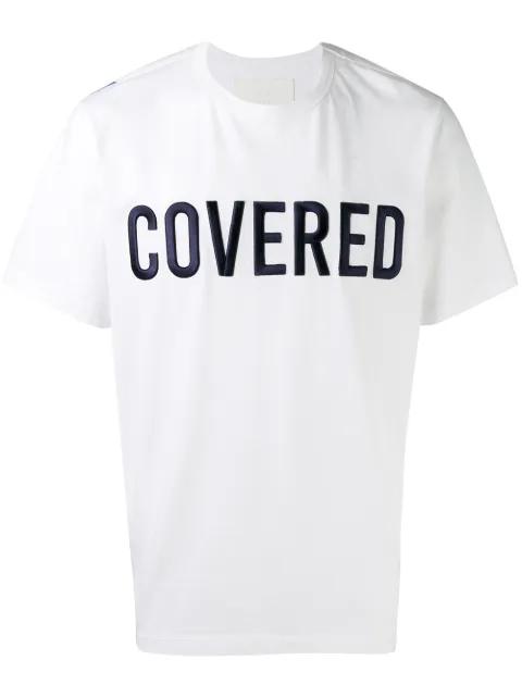 'covered' patch T-shirt by JUUN.J