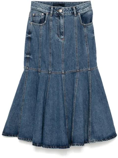 denim mermaid skirt by JUUN.J