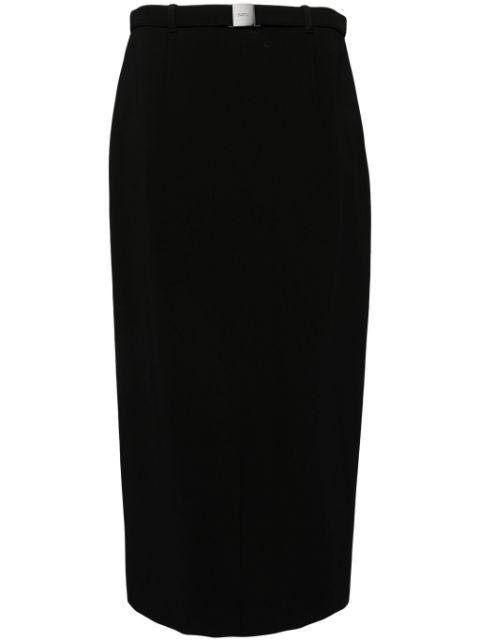 detachable belt skirt by JUUN.J
