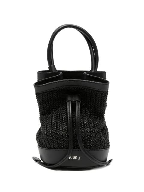 drawstring tote bag by JUUN.J