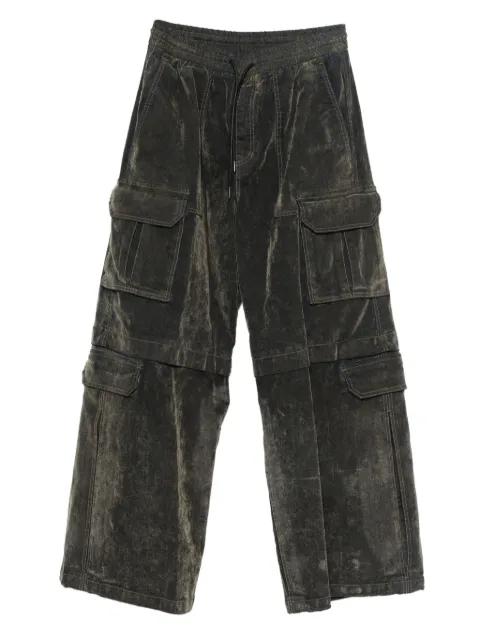 drawstring-waist cargo jeans by JUUN.J