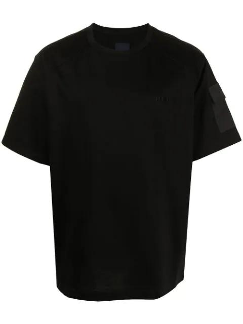 embroidered-logo T-shirt by JUUN.J