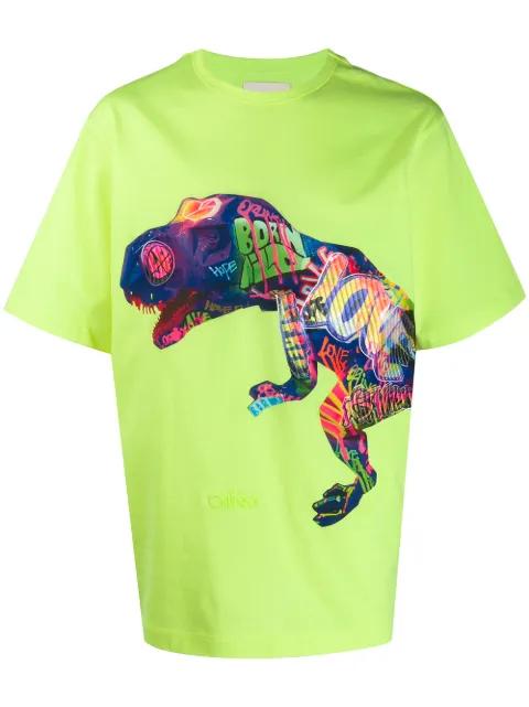 graffiti dinosaur T-shirt by JUUN.J