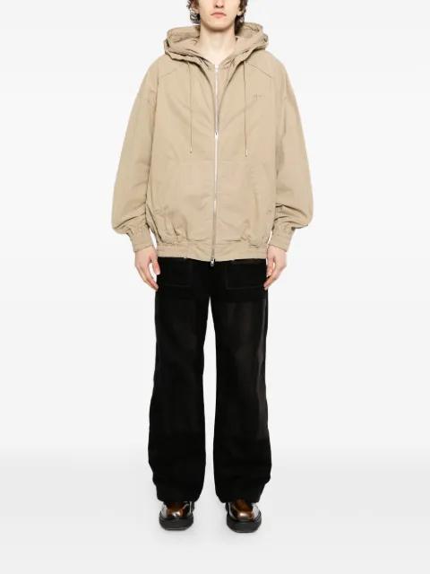 hoodied zip-up jacket by JUUN.J