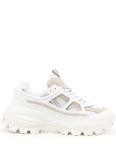 layered chunky low-top sneakers by JUUN.J