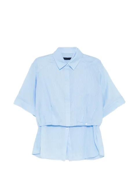 layered shirt by JUUN.J