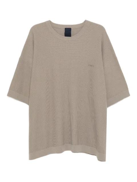 logo-embroidered T-shirt by JUUN.J