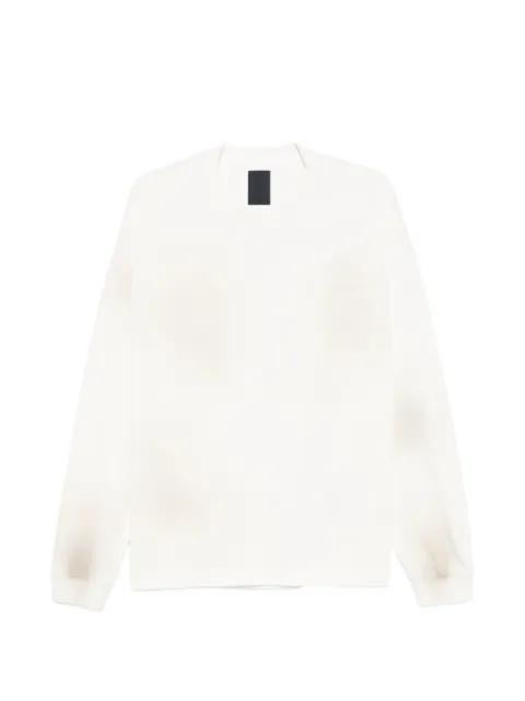 logo-embroidered long-sleeve top by JUUN.J