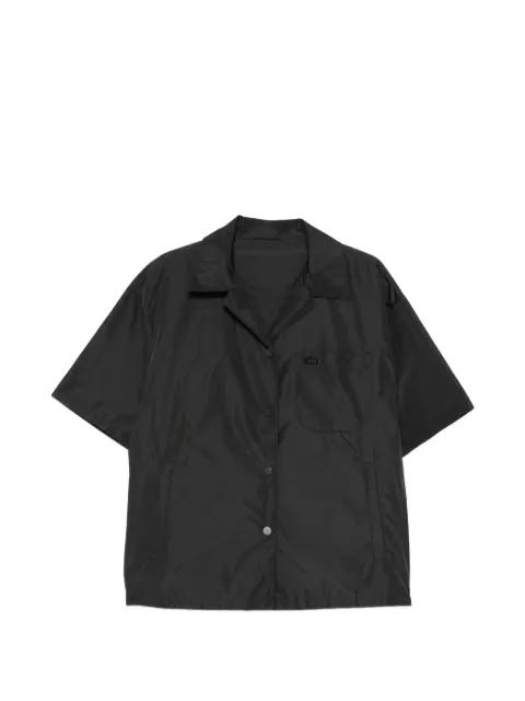 logo-plaque short-sleeve shirt by JUUN.J