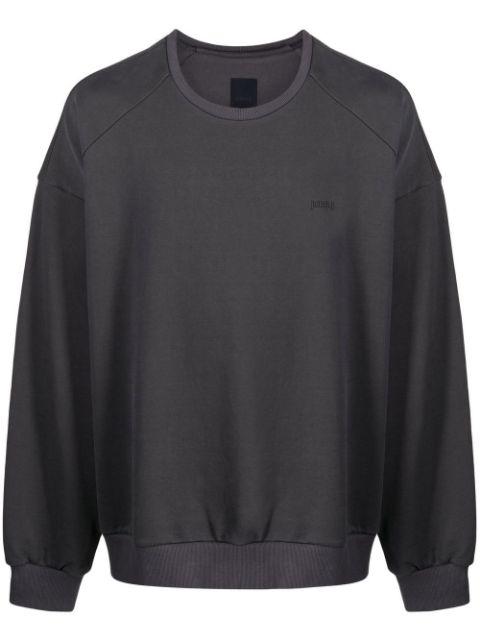 logo-print cotton sweatshirt by JUUN.J