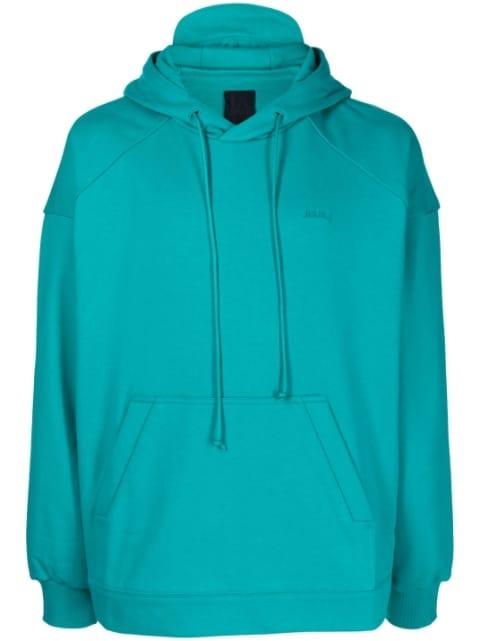 long-sleeve cotton hoodie by JUUN.J