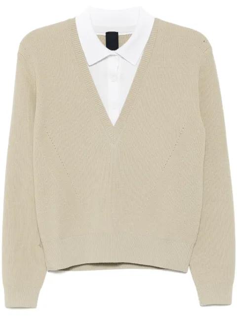 patchwork design jumper by JUUN.J