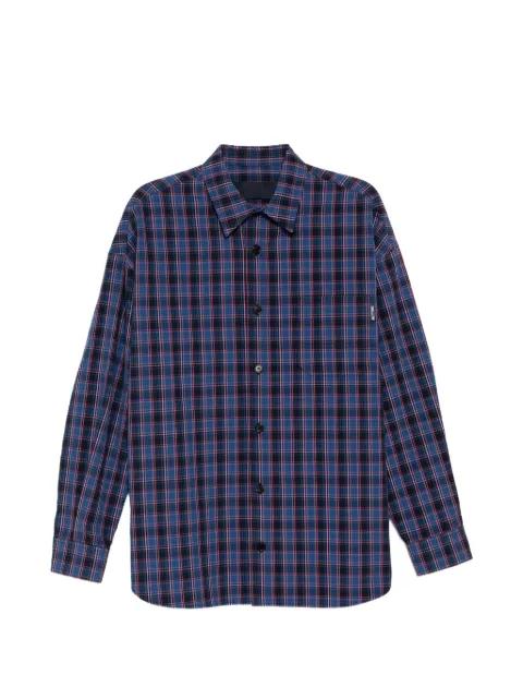 plaid seersucker shirt by JUUN.J