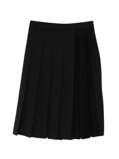 pleated midi skirt by JUUN.J