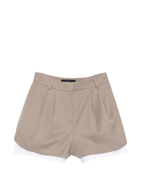 pleated shorts by JUUN.J