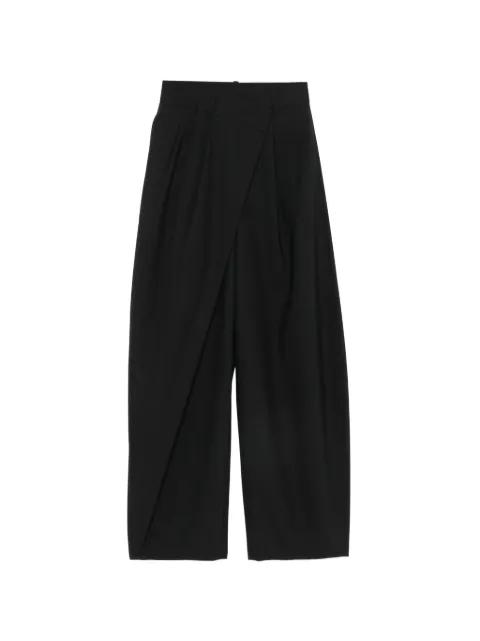 pocket pleated trousers by JUUN.J