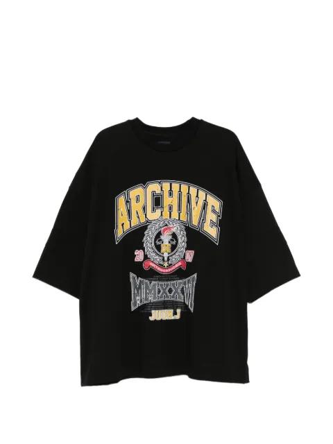 printed T-shirt by JUUN.J