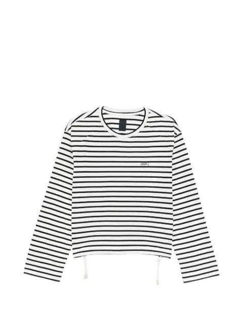 striped T-shirt by JUUN.J