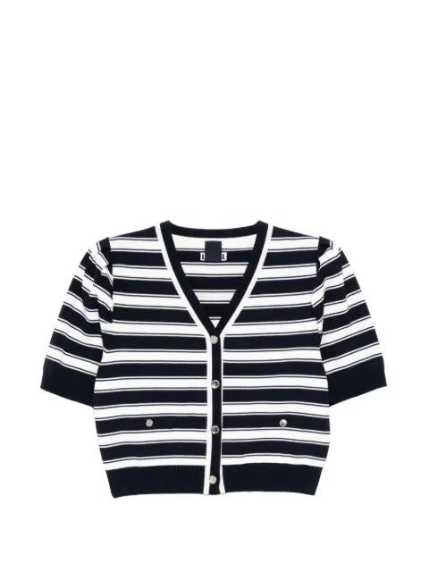 striped cardigan by JUUN.J