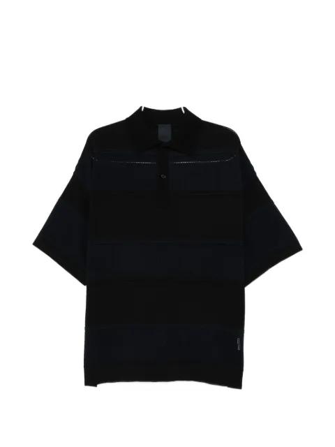 striped polo shirt by JUUN.J